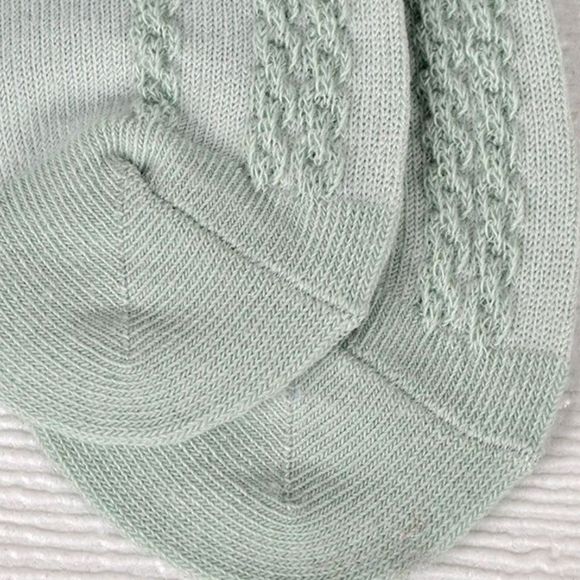 Ruffle Scallop Trim Solid Anklet Socks | Women Lolita Short Bow Socks - Picture 11 of 11